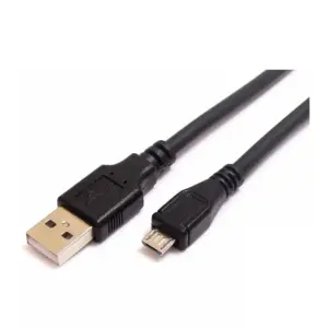 1-Meter Black USB 2.0 Cable for Nikon Cameras
