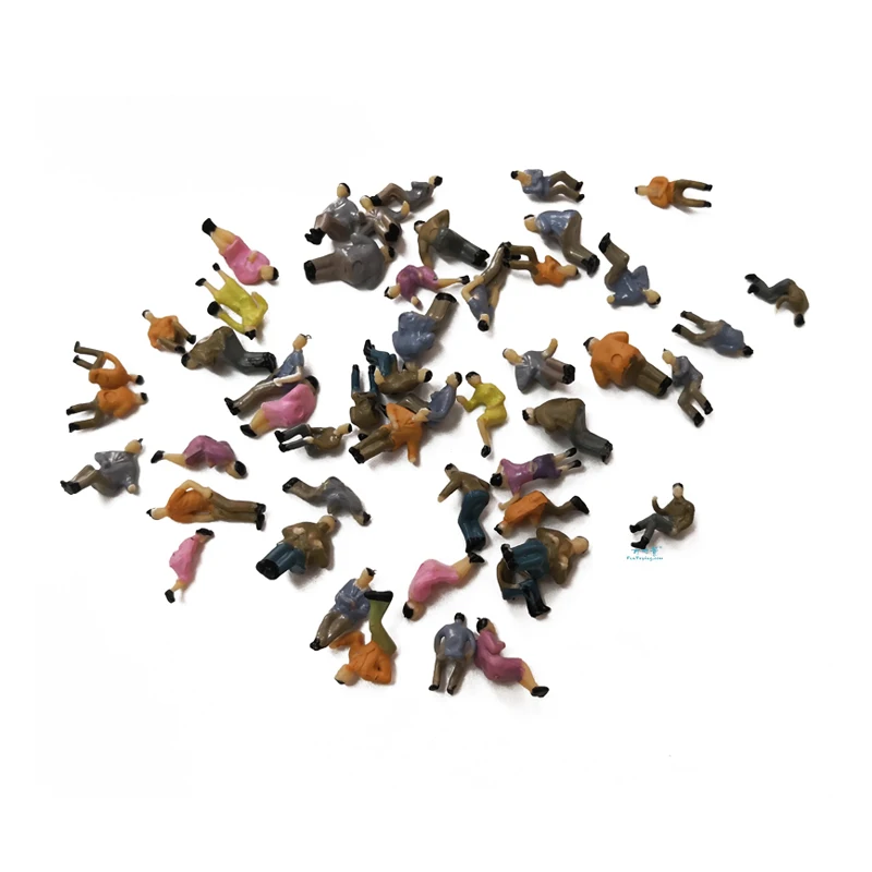 100 HO Scale Seated Figures for Dioramas 3 100 HO Scale Seated Figures for Dioramas - Image 3