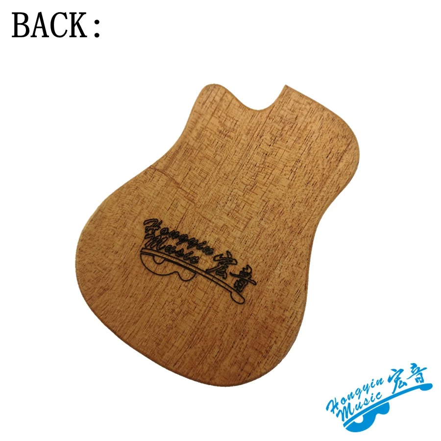 Natural Khaya Guitar-Shaped Storage Box 5 Natural Khaya Guitar-Shaped Storage Box - Image 5