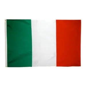 Vibrant Italian Flag 90x150cm Polyester