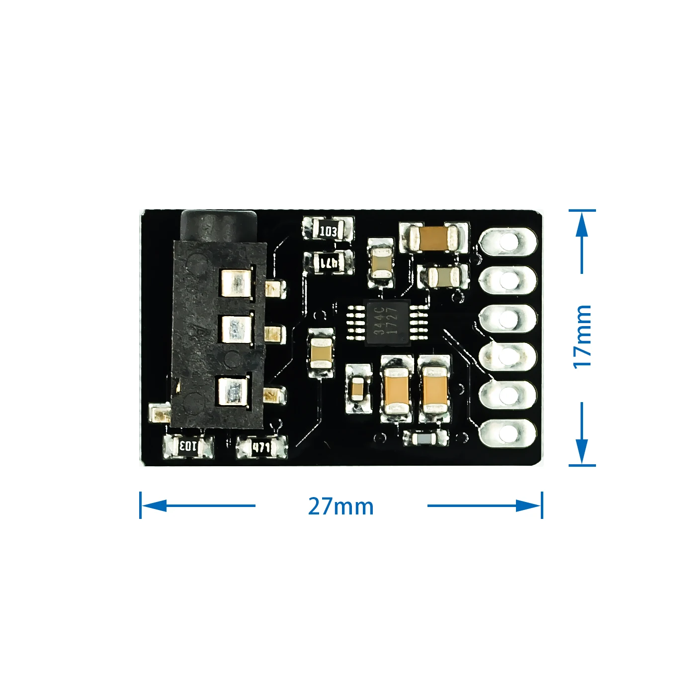 CS4344 Stereo Audio Converter Module 1V 1W 3 CS4344 Stereo Audio Converter Module 1V 1W - Image 3