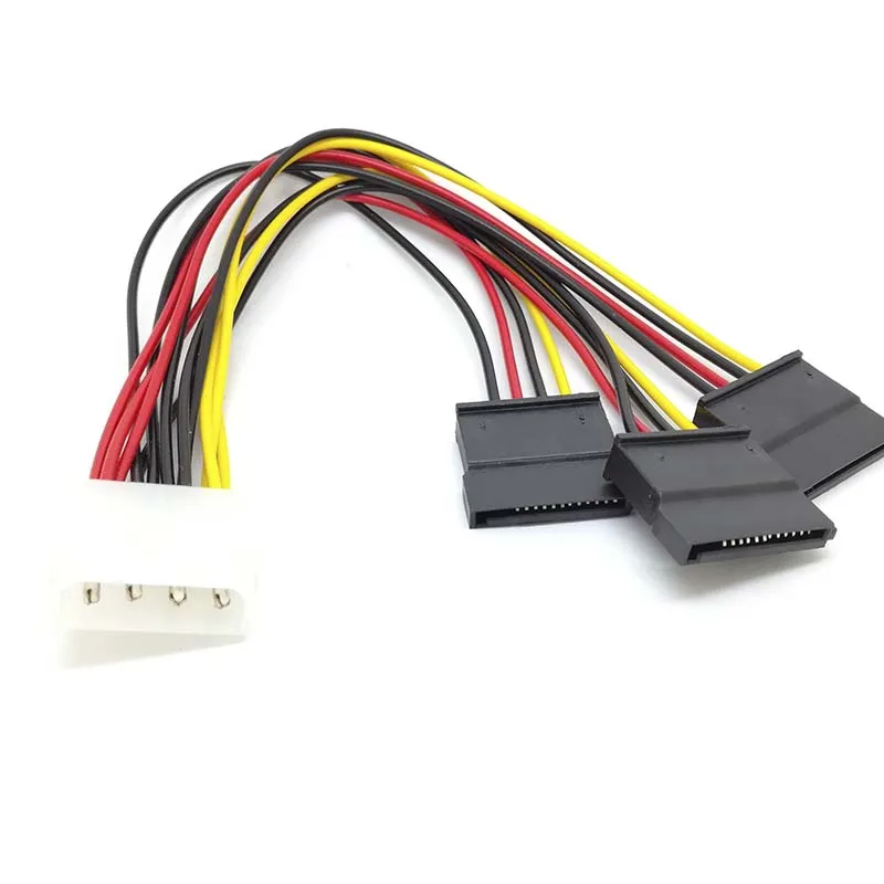 4-Pin Molex to 3 SATA Power Splitter Cable 2 4-Pin Molex to 3 SATA Power Splitter Cable - Image 2