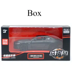 Matte Black Ford Mustang 1:36 Diecast Model 14 HTB1p3OwatfvK1RjSspoq6zfNpXaj
