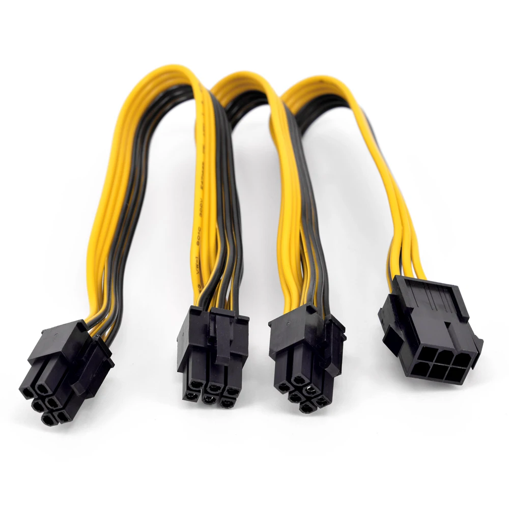 PCIe GPU Power Splitter Cable 0.6m 3 PCIe GPU Power Splitter Cable 0.6m - Image 3
