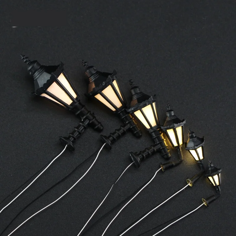 Vintage Miniature Wall Lamps Set for Model Scenes 3 Vintage Miniature Wall Lamps Set for Model Scenes - Image 3