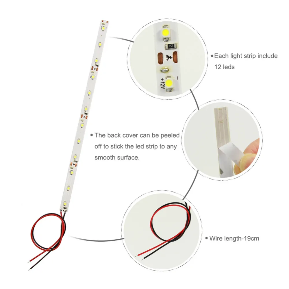 Miniature LED Light Strips for Models 3 Miniature LED Light Strips for Models - Image 3