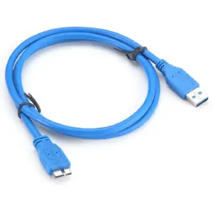 Blue USB 3.0 Data Cable for External Drives