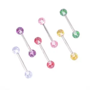 Vibrant Multicolor Glitter Tongue Piercings Set 10 HTB1qrxLXV67gK0jSZPfq6yhhFXa7
