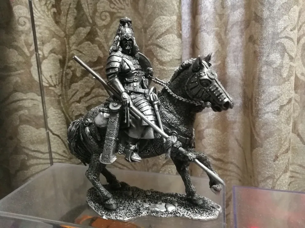 Mongolian Imperial Cavalry Figurine 14cm 6 Mongolian Imperial Cavalry Figurine 14cm - Image 6