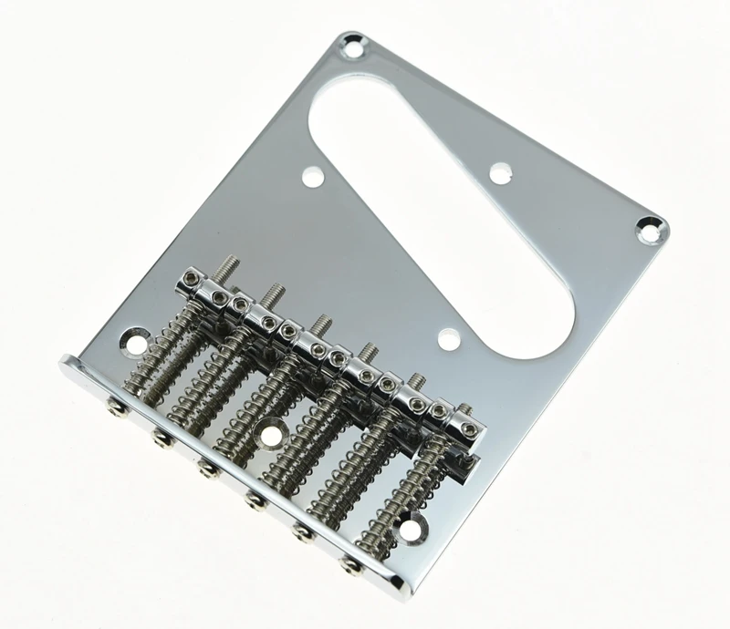 Chrome Telecaster Guitar Bridge for Precision 3 Chrome Telecaster Guitar Bridge for Precision - Image 3