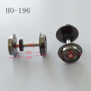 HO-194 Metal Model Train Wheels Set for HO Scale 12 HTB1rvIXXUCF3KVjSZJnq6znHFXag