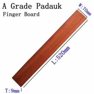 African Padauk Guitar Fingerboard 20/24 Frets, 6-7mm 17 HTB1sthmEq6qK1RjSZFmq6x0PFXam
