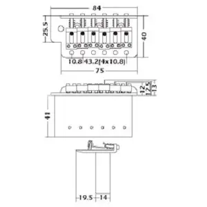 Gold Finish Strat-Style Tremolo Bridge 11 HTB1uIkvRFXXXXXCXFXXq6xXFXXX9