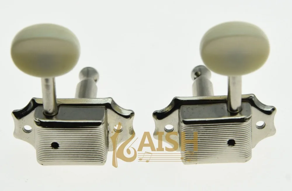 Vintage-Style Les Paul Tuner Set with Nickel Finish 2 Vintage-Style Les Paul Tuner Set with Nickel Finish - Image 2