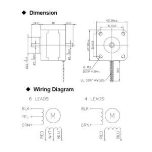 42BYGH40 NEMA 17 Stepper Motor High Torque 11 HTB1v1.Cg4HI8KJjy1zbq6yxdpXa1