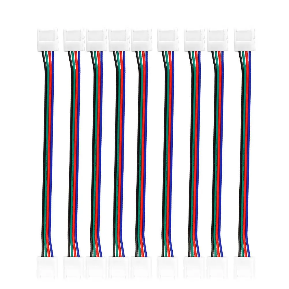 10mm RGB LED Strip Connector Set for SMD 5050 6 10mm RGB LED Strip Connector Set for SMD 5050 - Image 6