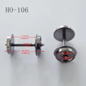 HO-194 Metal Model Train Wheels Set for HO Scale 10 HTB1z0T.XMaH3KVjSZFjq6AFWpXaJ