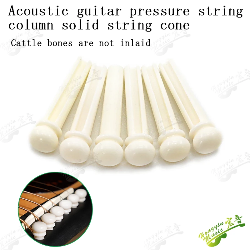 Genuine Cattle Bone Guitar Bridge Pins Set 2 Genuine Cattle Bone Guitar Bridge Pins Set - Image 2