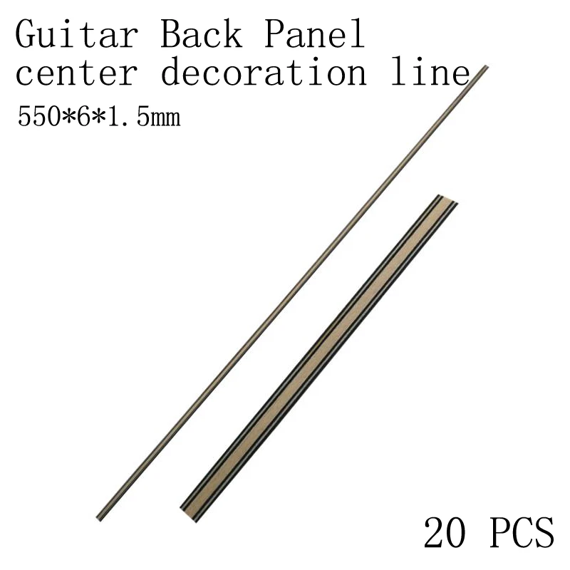 Elegant Maple & Black Wood Guitar Binding Set 8 Elegant Maple & Black Wood Guitar Binding Set - Image 8