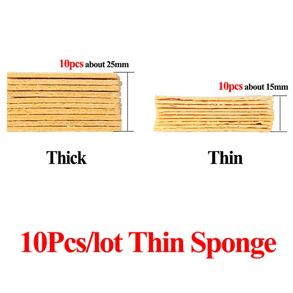 Soldering Iron Cleaning Sponge Set 10 pcs 5 Soldering Iron Cleaning Sponge Set 10 pcs - Image 5