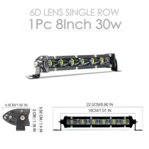 8-Inch Dual-Beam LED Work Light Bar 13 Ha2dc9c2f7d034a9e973b48665f01f09f8 2