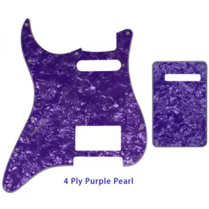 Left-Handed USA 72' Strat Pickguard with Aluminum Shield 14 Ha4b02a0580a345fe85a40768b3d554d9A