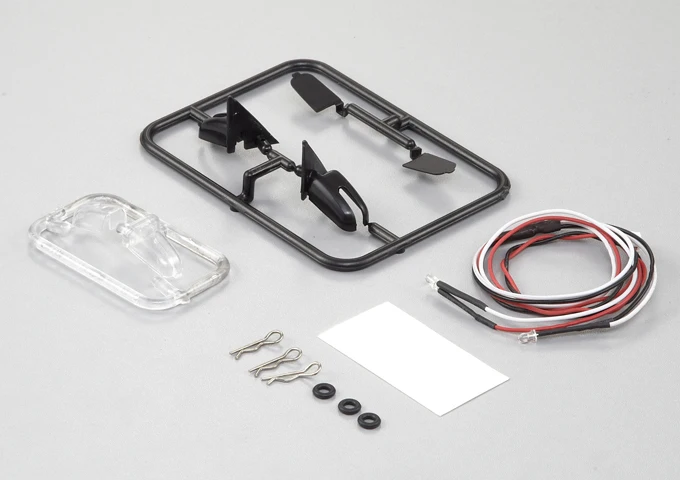 RC Car LED Wing Mirror Set for 1/10 Scale 7 RC Car LED Wing Mirror Set for 1/10 Scale - Image 7