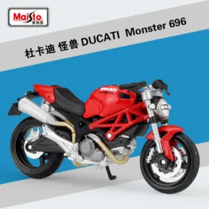 Maisto Ducati HyperMotard Diecast Model 1:18 Scale 14 Ha4cd896f10c64c21bd8ecf07cb6fb2c3g