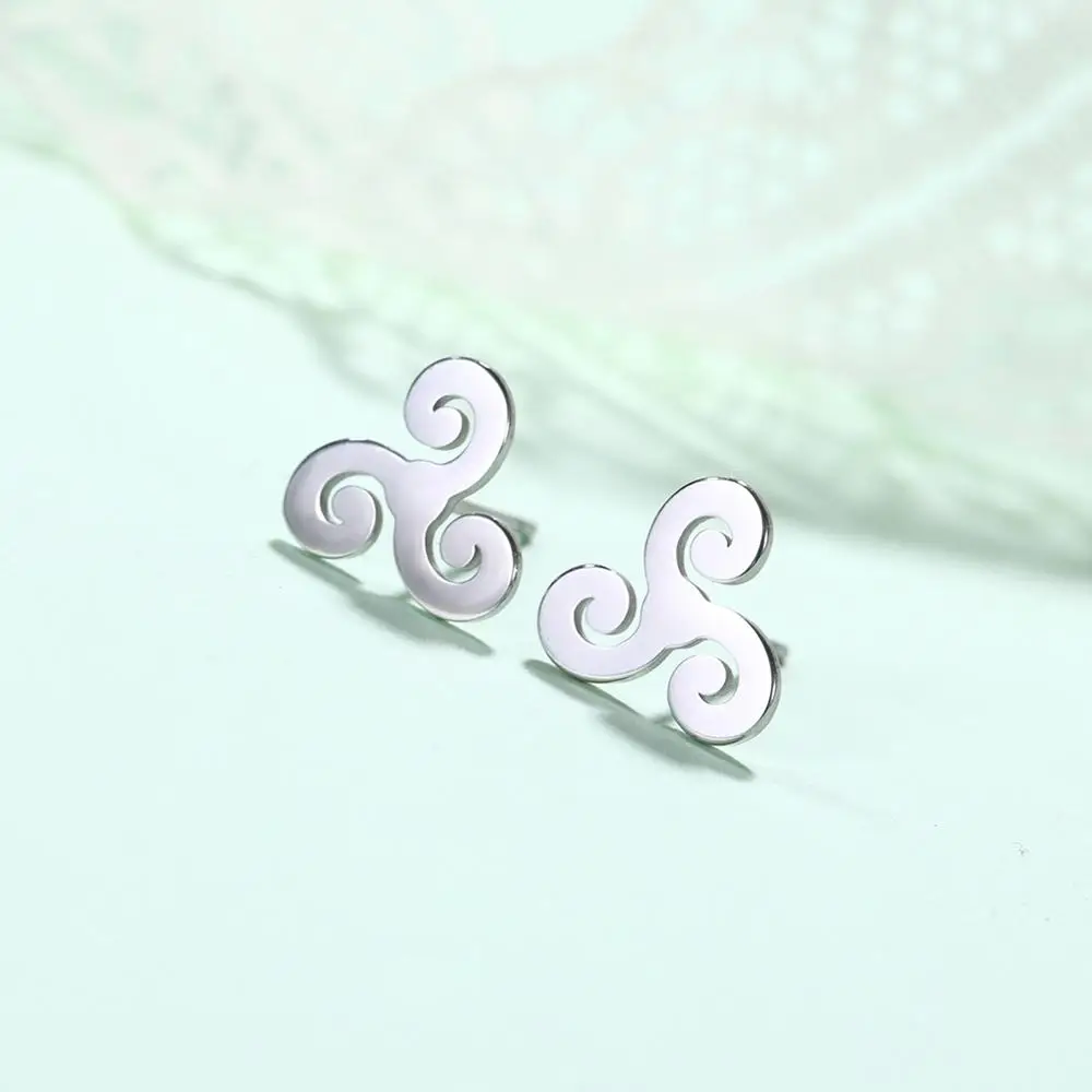 Celtic Norse Stainless Steel Earrings Set 6 Celtic Norse Stainless Steel Earrings Set - Image 6