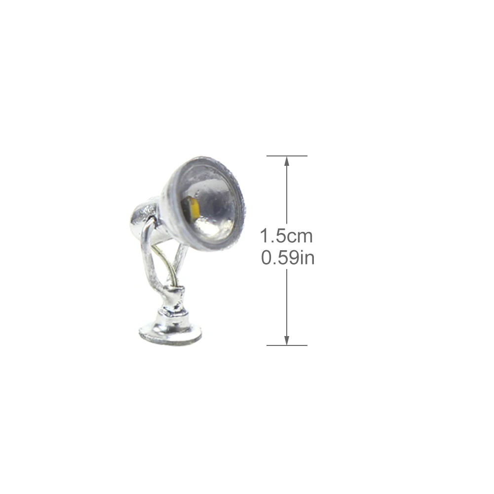 HO Scale Miniature Street Lamp Set for Dioramas 3 HO Scale Miniature Street Lamp Set for Dioramas - Image 3