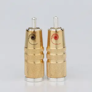 Premium Silver RCA Plugs for High-Fidelity Audio 9 Ha6c39909a0244b2ab6255d7672fd66442