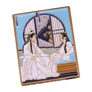 The Untamed Copper Brooch