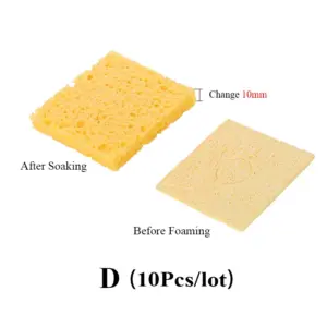 Bright Blue and Yellow Soldering Cleaning Sponges Set 18 Ha8a1ff37b8de452ea48e6171d4ae4b856