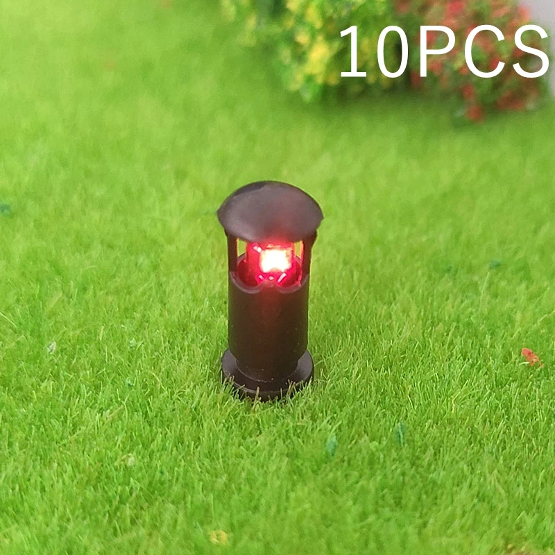 Miniature Garden Lamp Set with Colored LEDs 7 Miniature Garden Lamp Set with Colored LEDs - Image 7