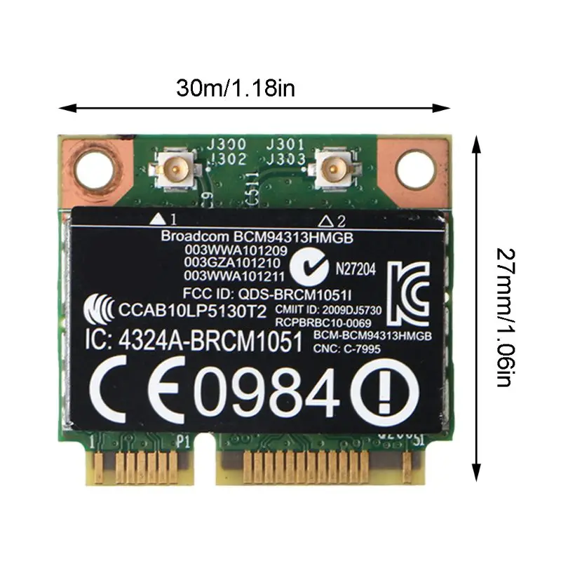 Broadcom BCM94313HMGB Wireless Card for Laptops 3 Broadcom BCM94313HMGB Wireless Card for Laptops - Image 3