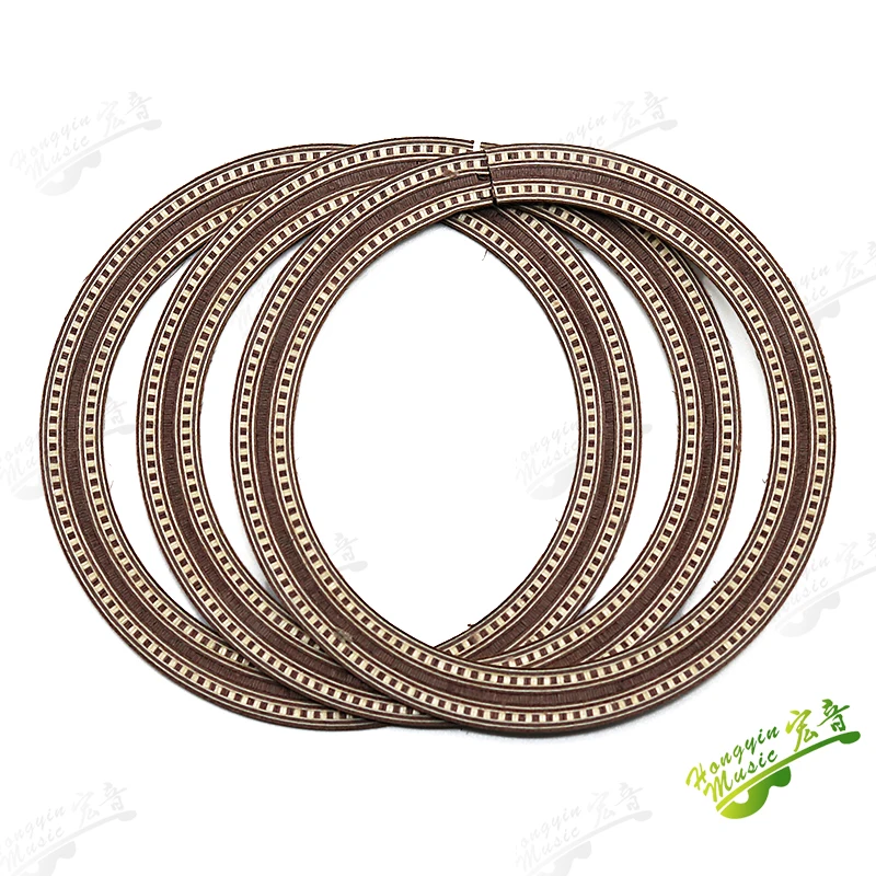 Ukulele Sound Hole Circle with Abalone Mosaic 3 Ukulele Sound Hole Circle with Abalone Mosaic - Image 3