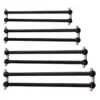 Adjustable Black RC Drive Shafts for 1:8 Scale