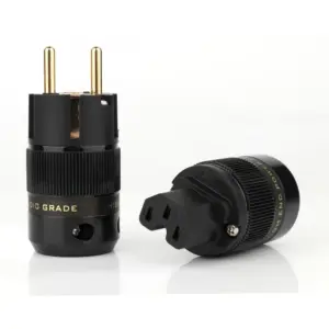 Premium EU Audio Power Plug for DIY Cables 12 Had14d50f174b400ab989eef1d7d55d150