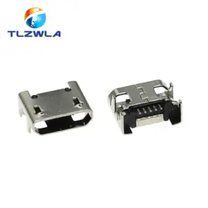 Micro USB Female Connectors Set for PCB Assemblies 5 Hada249b80f4b4c3c8f26faa8ad9580eeb 1