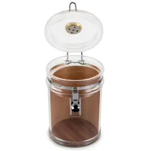 Portable Acrylic Cigar Humidor with Hygrometer 11 Hae309ffe1d754e98affd2c8c7ec1cdf34