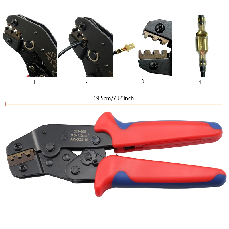 Professional Crimping Pliers Set for Electrical Work 4 Professional Crimping Pliers Set for Electrical Work - Image 4