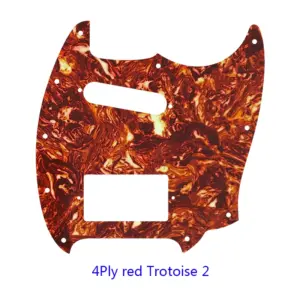 Mustang Guitar Pickguard with Flame Pattern 18 Haf958ab108554fb398f67077846af98df