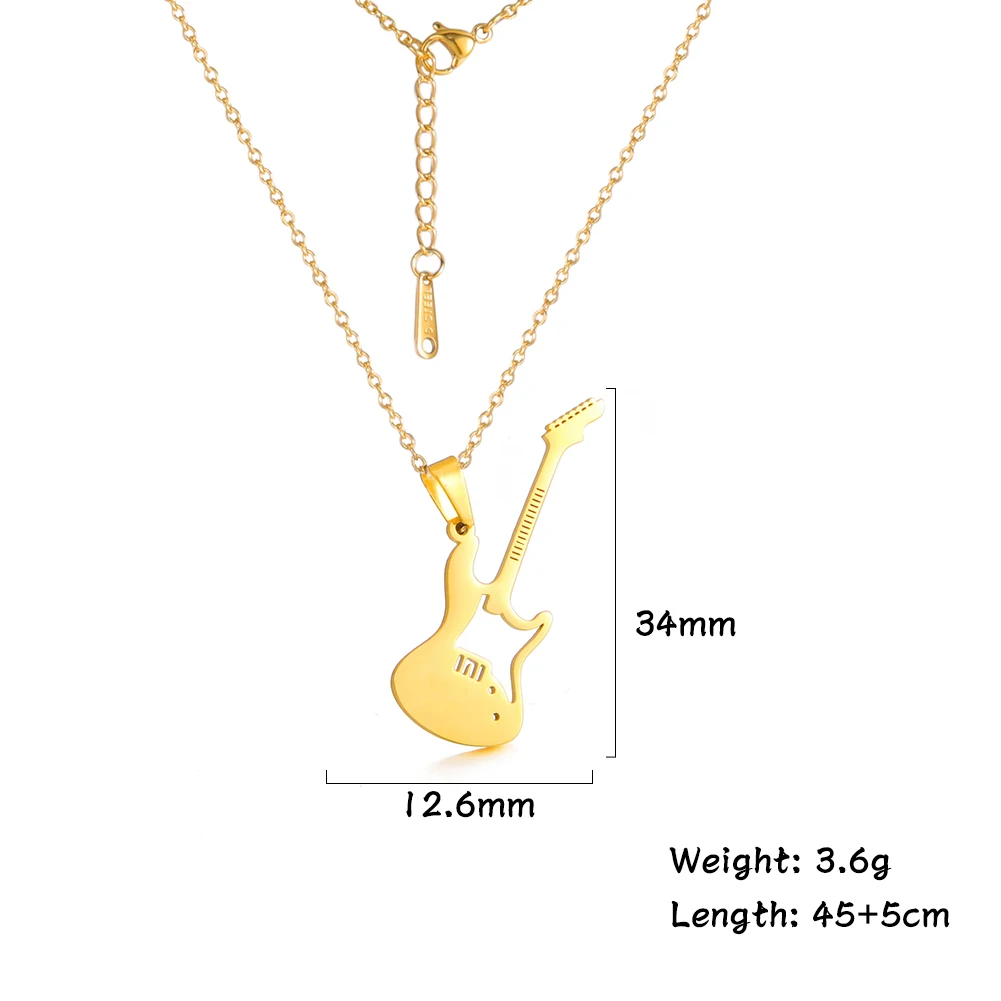 Music Pendant Necklace with Adjustable Chain 7 Music Pendant Necklace with Adjustable Chain - Image 7