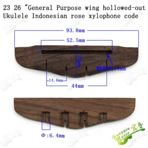 Indonesian Rosewood Ukulele 23 or 26 in 19 Hb128554533914de4977991dd1be39c0fE