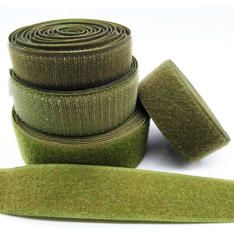 Army Green Nylon Magic Tape for Versatile Use 3 Army Green Nylon Magic Tape for Versatile Use - Image 3