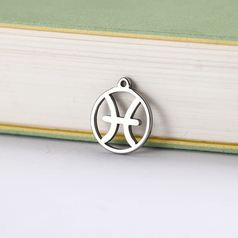 Zodiac Stainless Steel Charm Collection 4 Zodiac Stainless Steel Charm Collection - Image 4