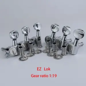 Wilkinson CR WJN05 Silver Guitar Tuners Set 9 Hb19bebbbedb146ea92a85cc8e3ac587d6