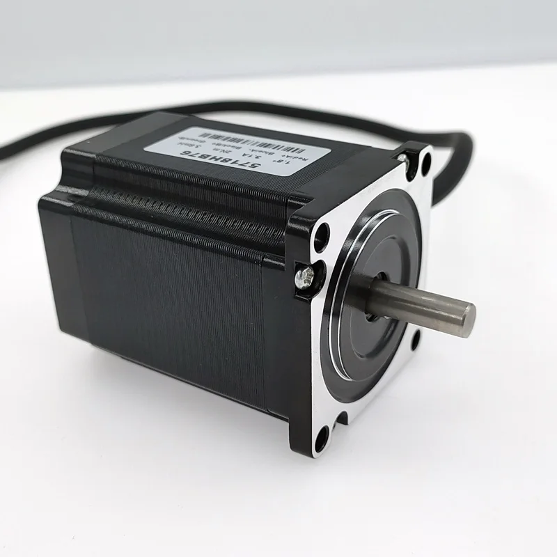 76mm Hybrid Stepper Motor with 2 N·m Torque 4 76mm Hybrid Stepper Motor with 2 N·m Torque - Image 4