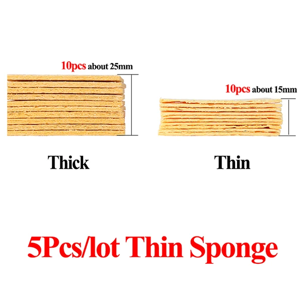 Soldering Iron Cleaning Sponge Set 10 pcs 4 Soldering Iron Cleaning Sponge Set 10 pcs - Image 4