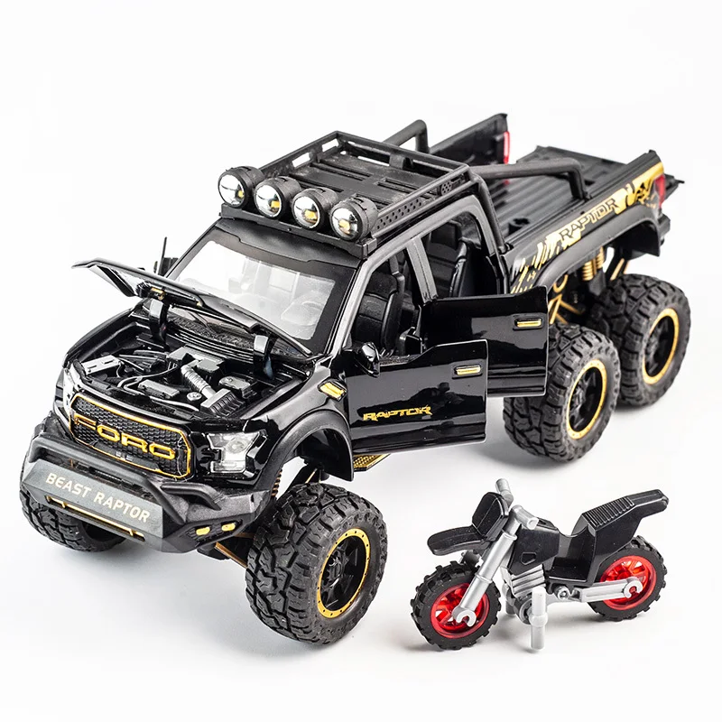 1:28 Ford Raptor F150 Alloy Diecast Model 5 1:28 Ford Raptor F150 Alloy Diecast Model - Image 5